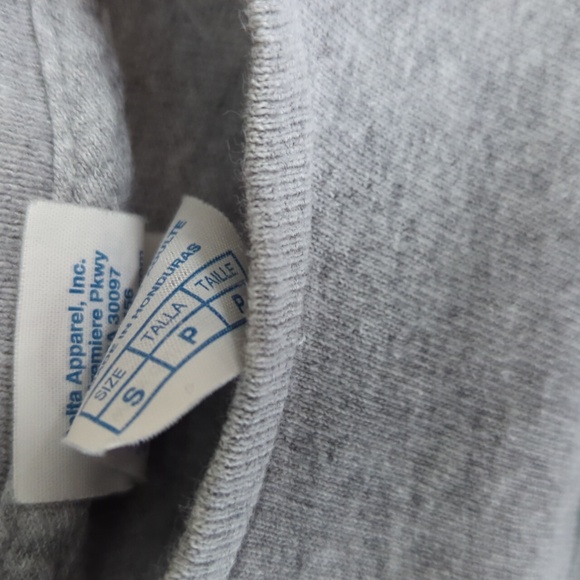 Women's Small Crop Top Gray Green Respect The Earth - Picture 2 of 3